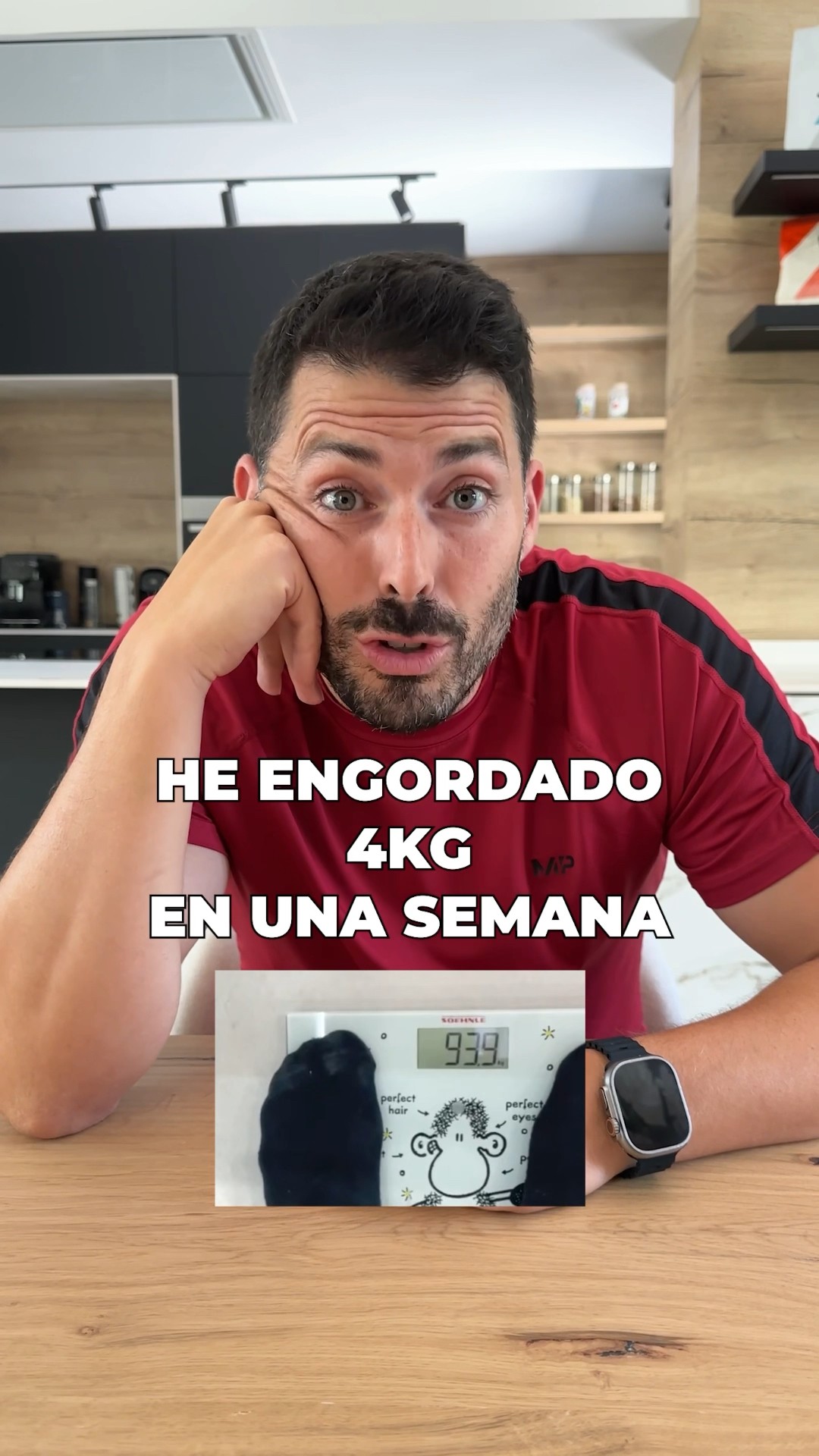 He ENGORDADO 4kg en UNA SEMANA ?