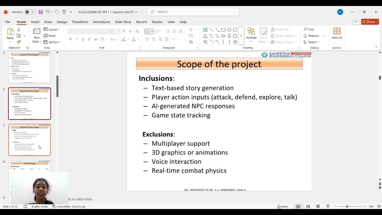 Generative AI DUNGEON ASSISTANT FOR ROLE PLAYING GAMES.