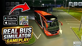 🔥 Real Bus Simulator Gameplay 🚍 | Ultimate Driving Experience in Off-Roads!