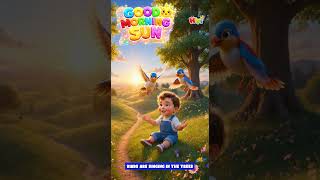 🌞🌈 Good Morning, Sun ☀️🎶 | Happy Kids Song 👶✨ Wake Up &amp; Smile 😊🎵