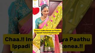 Banarasi Satin Silk Saree 😍 | Online shopping | Meesho saree | Meesho Dress Haul