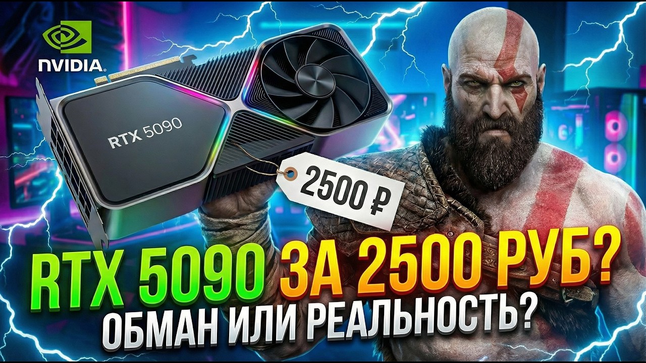 Я КУПИЛ RTX 5090 ЗА 2500 РУБ?!