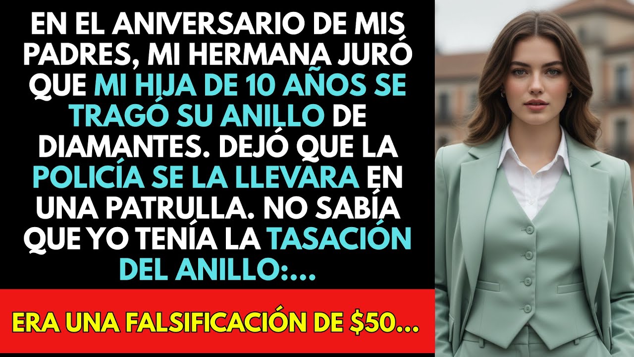 Mi Hermana Acusó A Mi Hija De Robar Su Anillo De $20,000. Mis Padres Dejaron Que La Arrestaran...