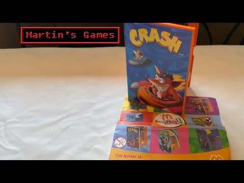 Jouet Crash Bandicoot - Happy Meal McDonald's 2005 (Occasion, Fonctionnel)