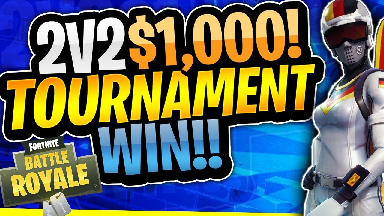 2v2 1000 fortnite tournament win - who won fortnite tournament