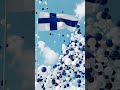 Finland National Anthem and Flag 🇫🇮 #anthem #finland