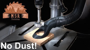 Unique Drill Press Dust Collection in 4K 60fps.