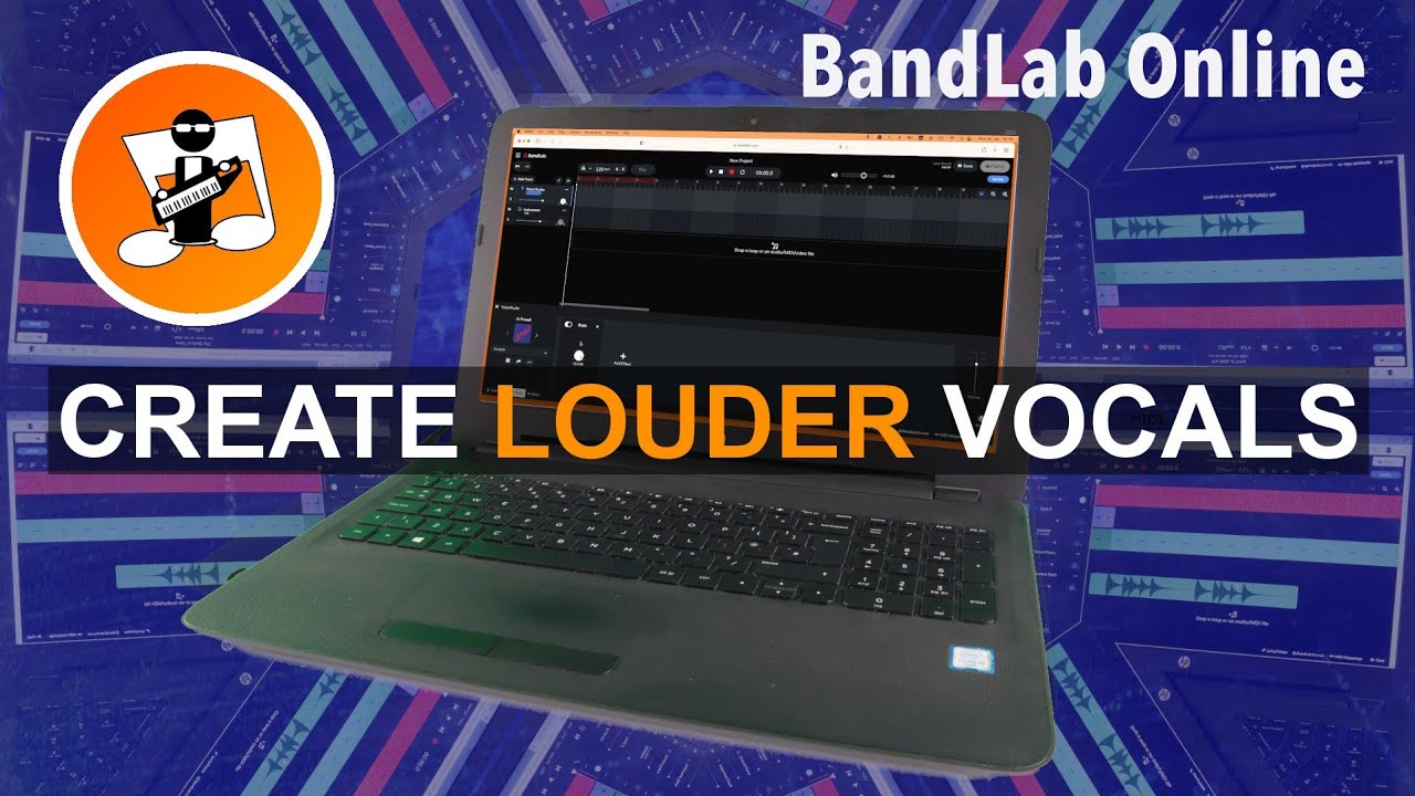 How to make your vocals louder in Bandlab YouTube