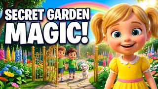 The Secret Garden Magic 🌈 | Magical Adventure Story for Kids | Fun & Educational Kids Story