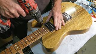 Easel Project Guitar Part 11: Beginning The Final Assembly