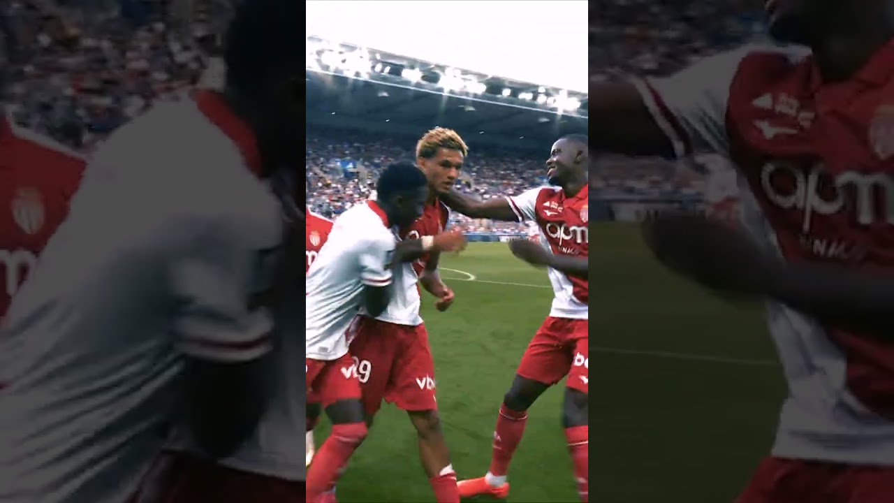 BOMBAZO 🤯 #football #ligue1 #goal #goals #monaco #soccer #sports #edit #edits #sportsnews