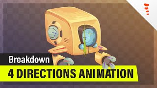 Spine 2D Tutorial – 4 Directions Character Breakdown