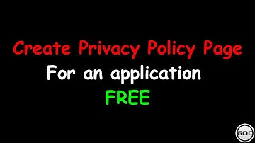 Create Free Any Website Page | Privacy Policy for Android App | Google Play Store With Google Sites