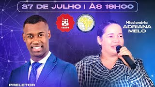 Missionária Adriana Melo | pré-congresso da Mocidade - PR. Kaio Lima e Missionária Adriana Melo 2023