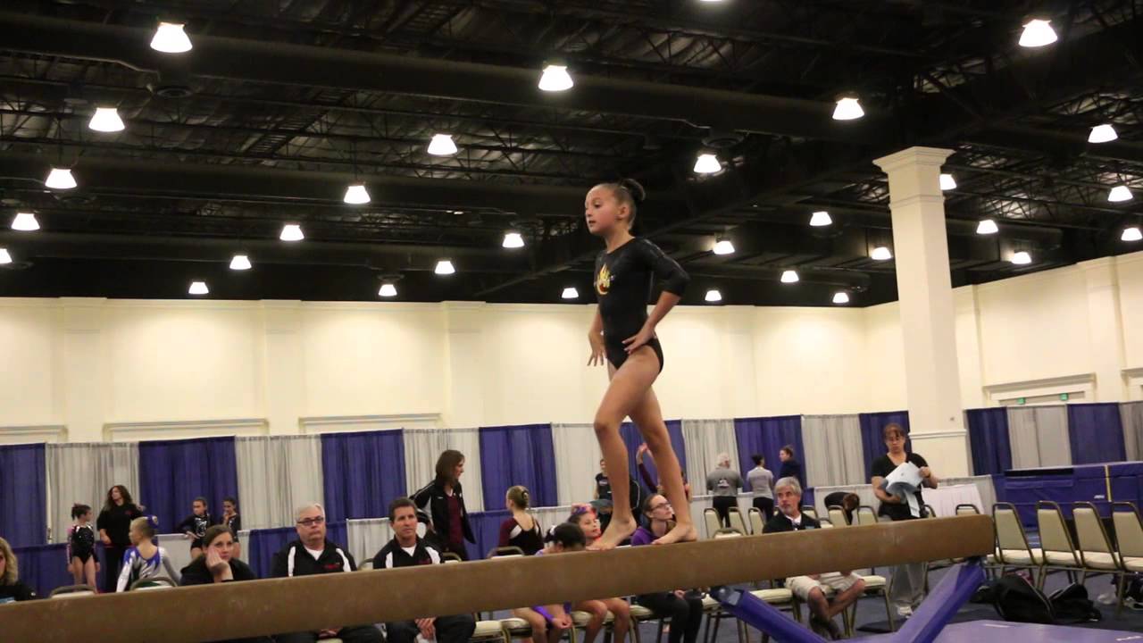 Lauren Bowers 1st Beam State 14 Wildfire Gymnast Level 3 YouTube