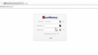 BestNotes eMAR Website