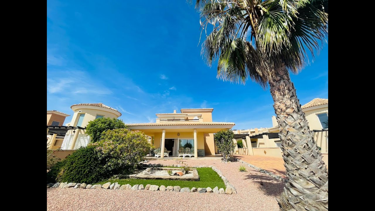 Huge Villa for sale On United Golf resort, La Tercia. Murcia. YouTube