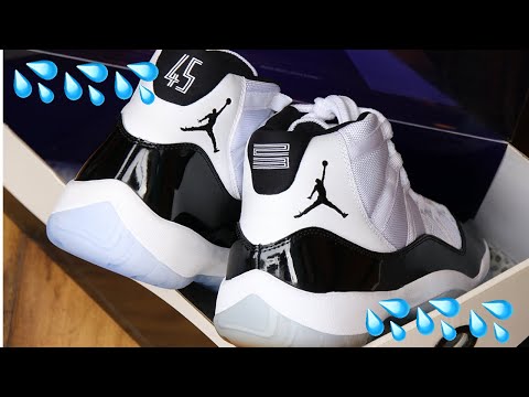 EARLY IN DEPTH LOOK AT JORDAN 11 CONCORDS!!! ''Air Jordan 11 Concord'' Early In Depth Review!!!