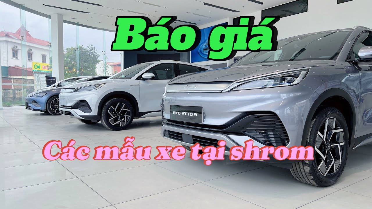 Các mẫu xe sẵn giao ngay.