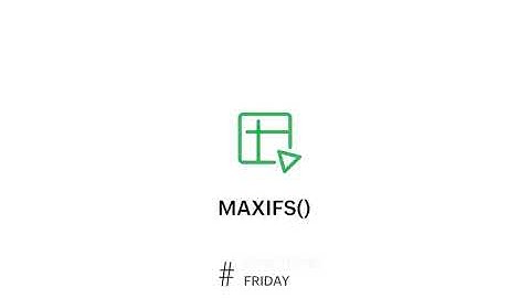 How to use the MAXIFS function in your spreadsheet | Zoho Sheet
