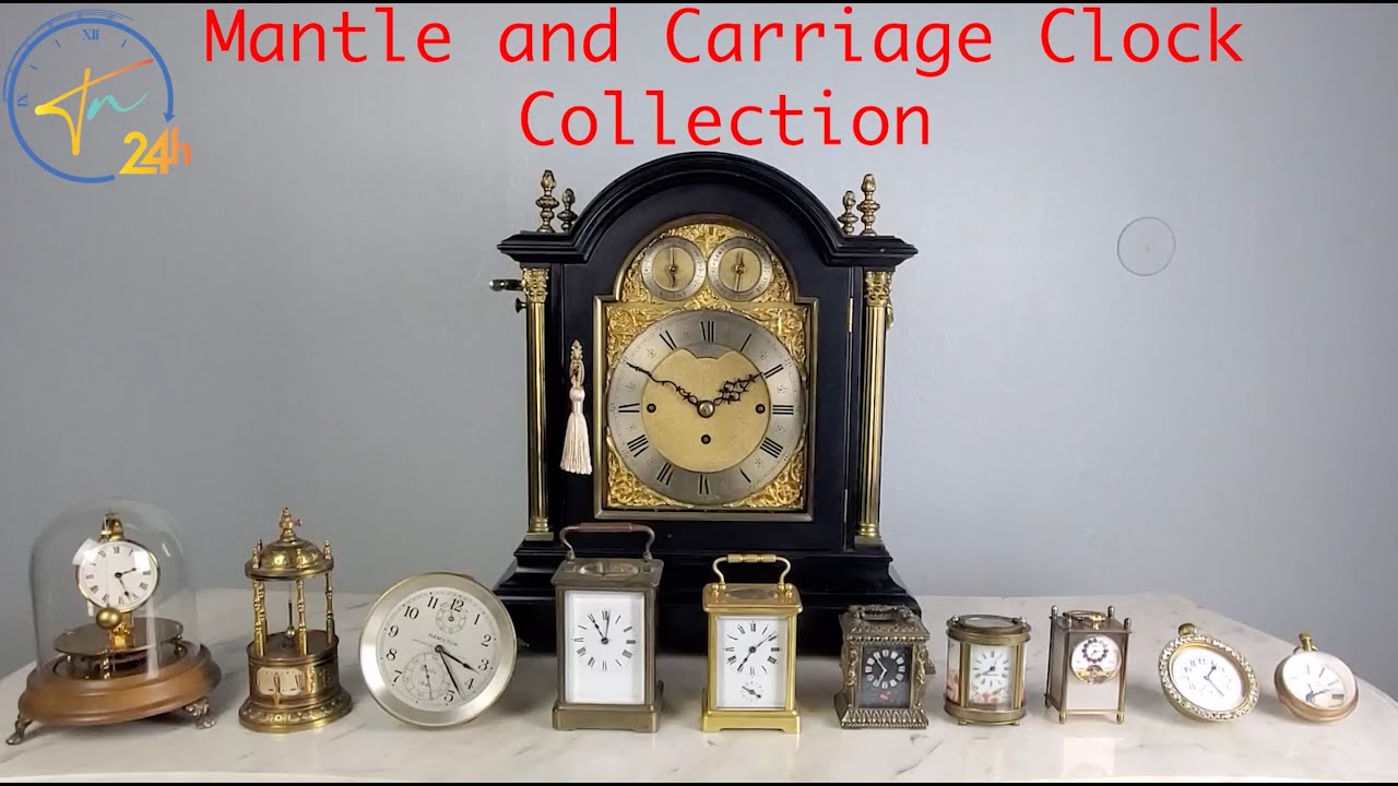 Clock Collection: Beautiful and Unique Mantel Clocks, Carriage Clocks, and Ball Desk Clocks