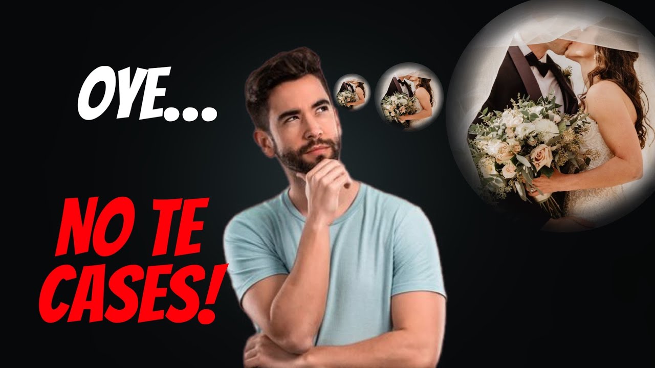 SI ERES UNA PERSONA ASI, Mejor NO TE CASES ¿Deberías quedarte soltero