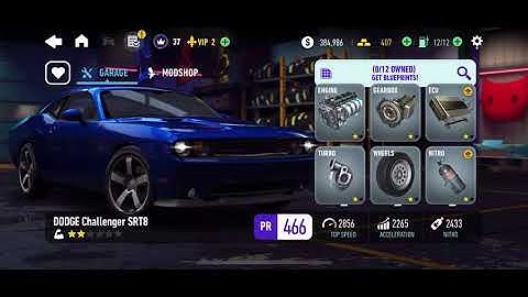 NFS No Limits Unlocking The Dodge Challenger SRT8
