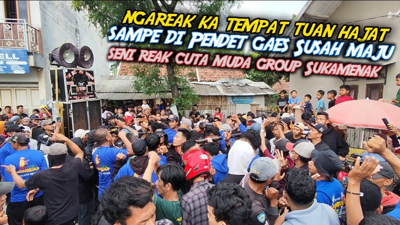 Ngareak ka tempat sampe di Pendet gaes susah maju ‼️ cuta muda group live sukamenak