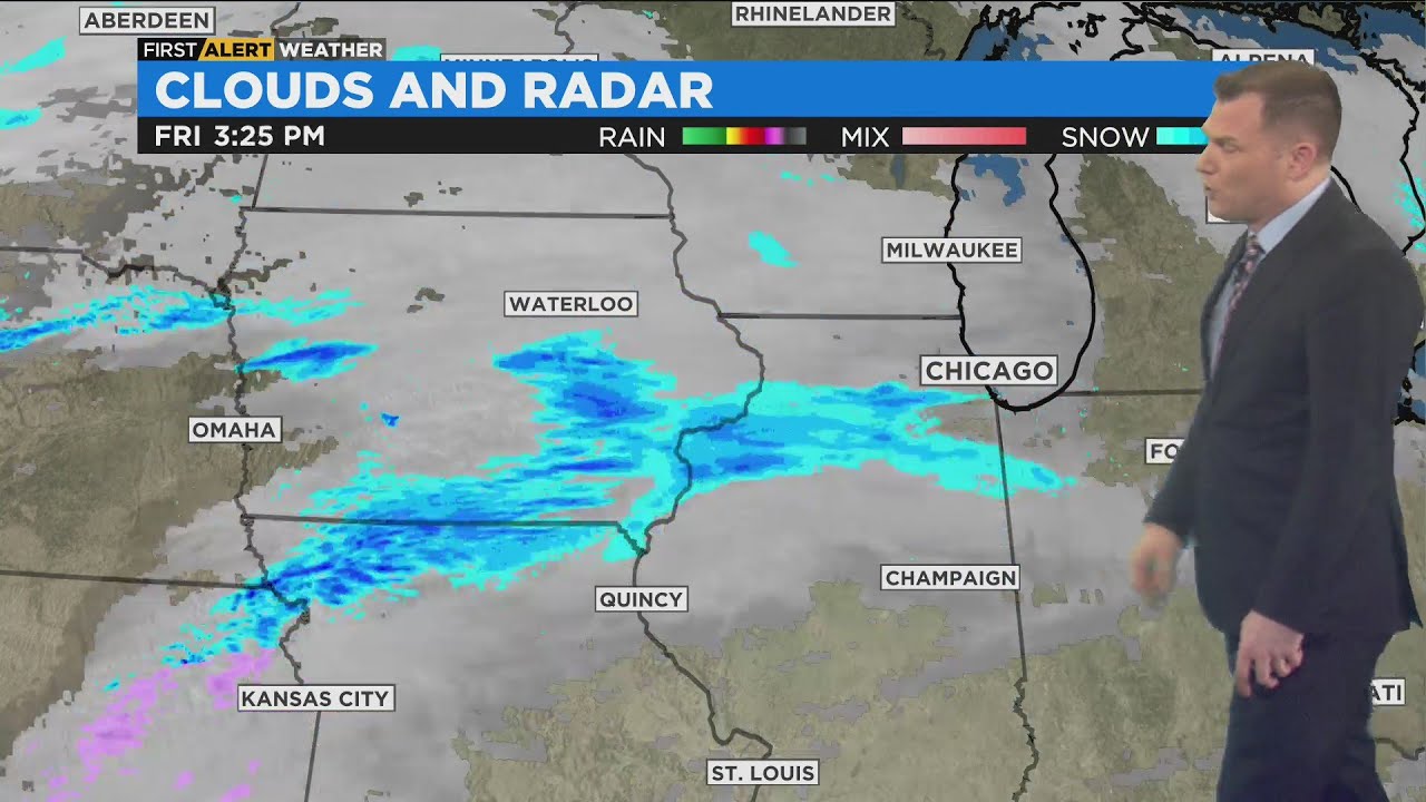 Chicago First Alert Weather: Tracking snow Friday evening - YouTube