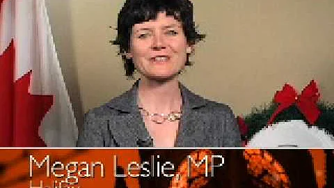 A Holiday Message from Megan Leslie, MP