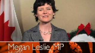 A Holiday Message from Megan Leslie, MP