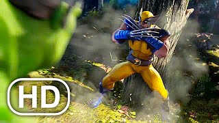 WOLVERINE Vs HULK Fight Scene 4K ULTRA HD - Marvel Superhero Cinematic screenshot 4