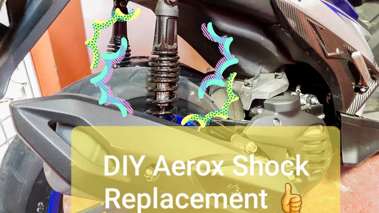 Yamaha Aerox 155 Rear Shock Replacement DIY YouTube