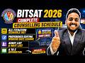 BITSAT Counselling Schedule 2026 | BITSAT Preference Form Filling 🚨 | BITSAT Counselling 2026