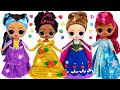 Disney Princess Clay Outfits for Dolls