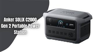 Anker SOLIX C2000 Gen 2 Portable Power Station Review | 2400W Portable Power Beast!