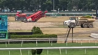 New York City up close - construction at Belmont Park, July 1, 2023 4