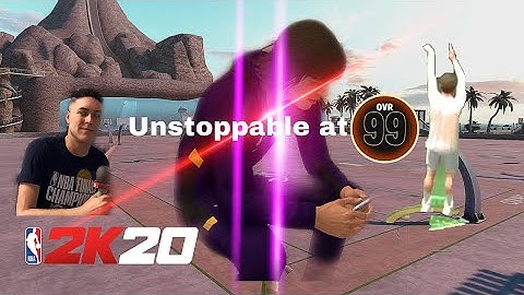 MY 2-WAY PASS FIRST POINT IS SO FUN TO USE AT 99 OVERALL on nba 2k20