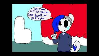 Husky Is Hiding His Scar Vore Or Sad Role Play