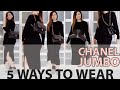 5 WAYS TO WEAR THE CHANEL JUMBO CLASSIC FLAP - ARE BIG BAGS COMING BACK? JUMBO OUTDATED?