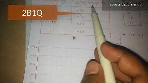 2B1Q-:Multichannel line coding computer network