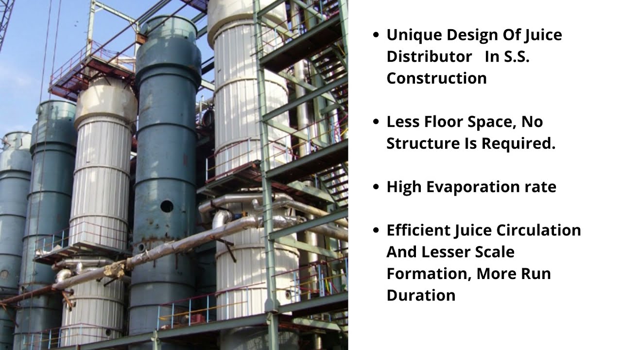 Shrijee's Product: Falling Film Evaporator