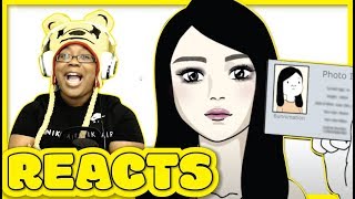 Why I'm Insecure About My Chubby Cheeks | by Bunnimation | AyChristene Reacts aychristenegames