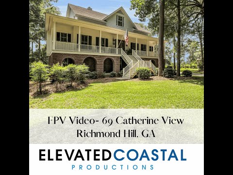 69 Catherine View, Richmond Hill, GA home video tour