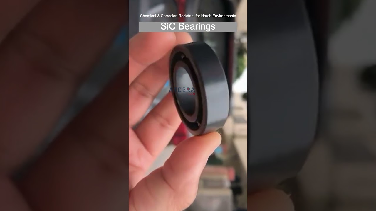 Chemical & Corrosion Resistant: Silicon Carbide Bearings for Harsh Environments