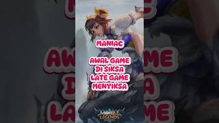 AWAL GAME DISIKSA, AKHIR GAME WANWAN MANIAC 🔥😱#feedshorts #mobilelegends