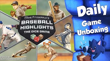Baseball Highlights: The Dice Game - Daily Game Unboxing