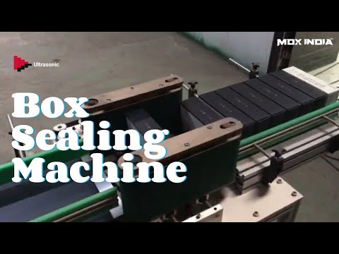 Face Tissue Box Sealing Machine | Ultrasonic | #MDX