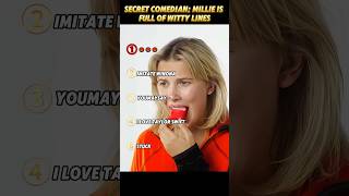 Secret Comedian Millie is full of witty lines #foryou #funny #comedy