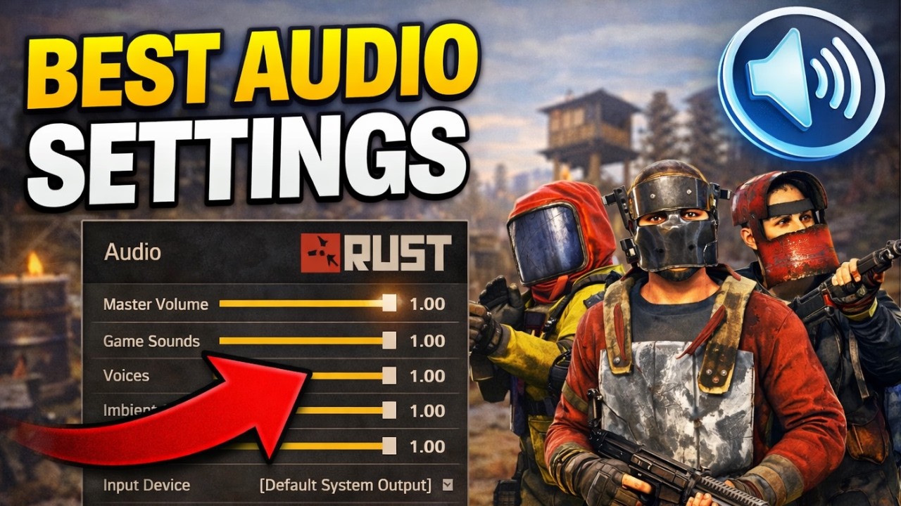 Rust Audio Best Audio Settings For Rust (EASY) 2026 - YouTube
